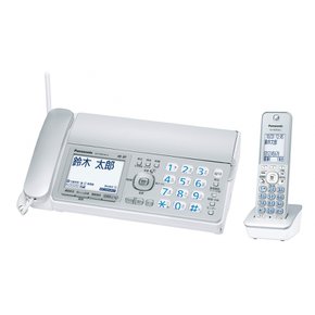 파나소닉 오타쿠스 디지털 무선 팩스 자기 1대 부착 1.9GHz DECT 준거 방식 실버 KX-PZ310DL-S