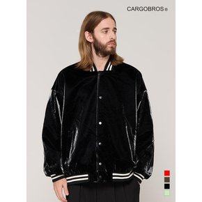 CB COATING VARSITY JACKET (BLACK)