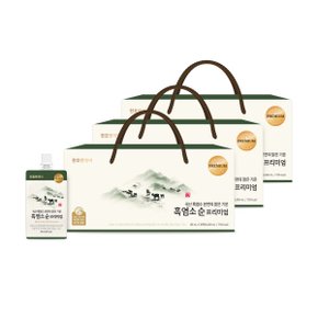 흑염소 순 프리미엄  80ml 30팩 3박스 / 흑염소진액 / 국산 흑염소즙 /순한 흑염소