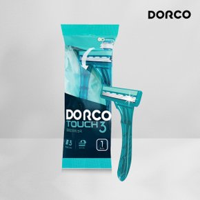 터치 쓰리 일회용면도기 TP900-1P