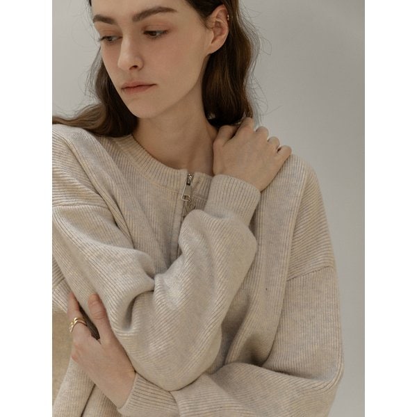 BASIC TWO-WAY KNIT CARDIGAN_NWCA4176