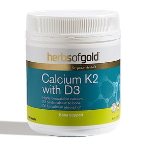 허브스오브골드 칼슘 K2 위드 비타민 D3 herbsofgold Calcium K2 with D3 180정