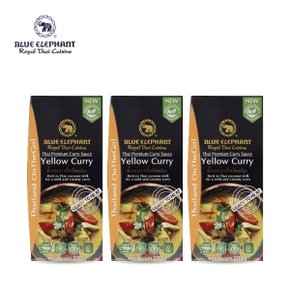 블루엘리펀트 옐로우커리 소스 200g X 3개 태국카레