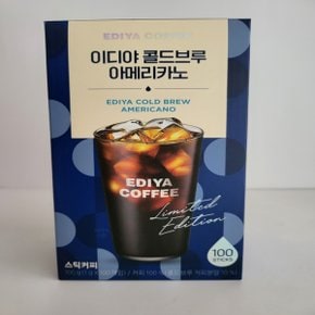 이디야 콜드브루 아메리카노100T.