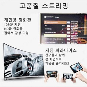 1+1 텔레비전 스트리밍 그래픽카드 4K 가상 디스플레이 더미플러그