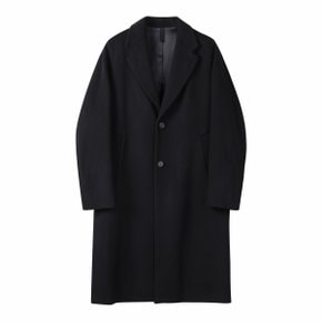 Black Wool Chesterfield Coat _CWCAW24601BKX