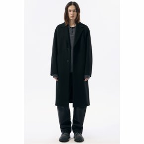 Black Wool Chesterfield Coat _CWCAW24601BKX