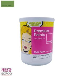 팬톤 멀티용 계란광 수성페인트 1L 녹색17-0235 (S11688751)