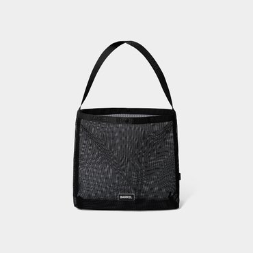배럴 메쉬 토트백 16L 블랙 (B5SUABG018BLK)
