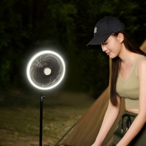 카라젬 캠핑용 LED 무선 차박 선풍기 서큘레이터