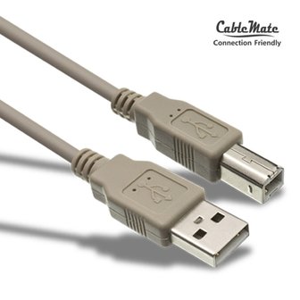 엠지솔루션 케이블메이트 USB 2.0 A-B M/M 케이블 (3m)