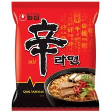 농심 신라면 120g x 30개 간편한 맛있는 혼밥 식사 야식 안주 캠핑 코