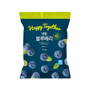 웰팜 [생활앤] 냉동 블루베리(페루산) 1.5kg x 1팩