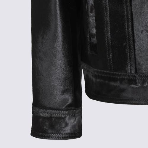 살바토레 산토로 가죽 자켓 51650 CUEDBLACK