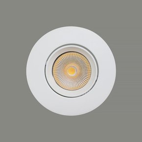 LED 3인치 다운라이트 EL-9191 12W 원형 COB집중 천장매입매립조명 타공70~80 블랙/화이트