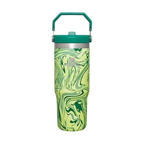 미국 스탠리 손잡이 텀블러 Stanley IceFlow™ Flip Straw Tumbler 30oz Citron Swirl 1389718