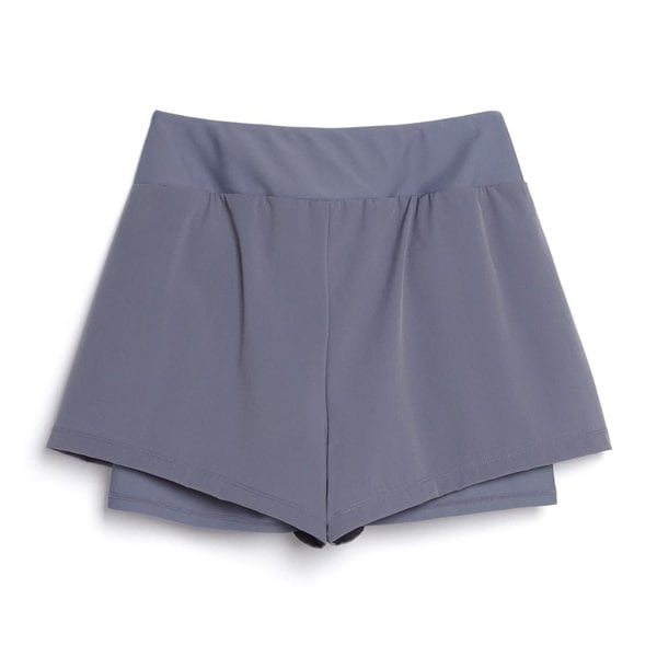 [여주점] N252WBS410 여성 4부 워터 레깅스 보드숏 BLUE GREY