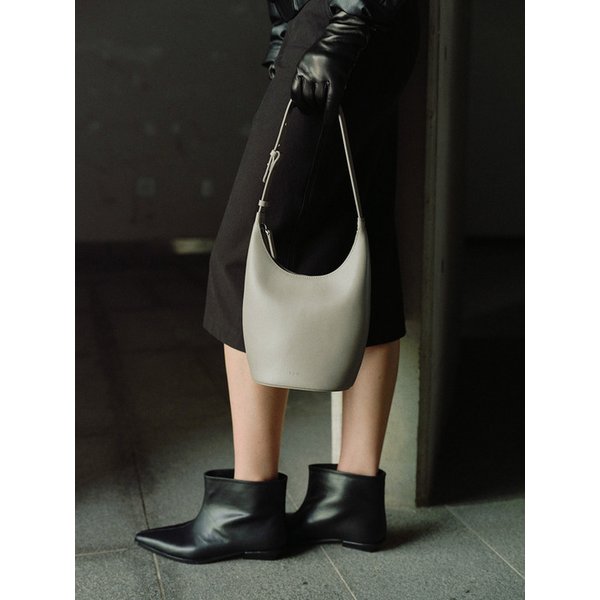 Mini Around hobo bag Mocha tint gray