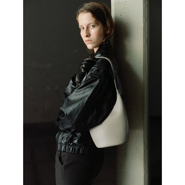 Mini Around hobo bag Mocha tint gray