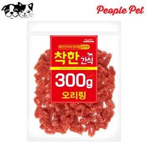 착한간식 애견간식 애완견간식 오리링 300g X ( 2매입 )