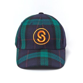 남성 S로고 볼캡 DARK GREEN