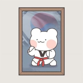 놀자곰 엽서_태권도 : 한정수량 특가판매