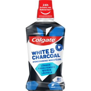 콜게이트 Colgate 구강청정제 가글 화이트 & 챠콜 500ml