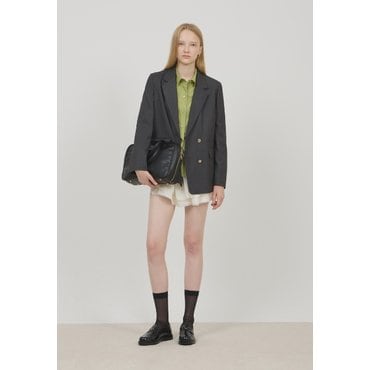 ZOOC 쥬크 울블렌드 싱글 브레스트 자켓 Z244MSF003