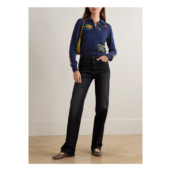 더 램블러 집 힐 하이라이즈 스트레이트 진 블랙 46376663162988138