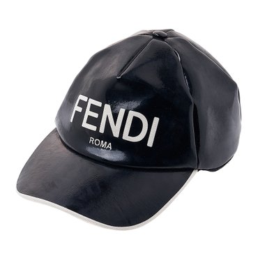 펜디 공용 로고 프린트 베이스볼 캡 FXQ675 ANDS F0QA1