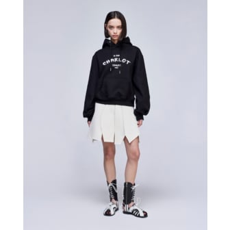 송지오 [파주점] [송지오우먼]컬렉션 샤를로 파리 페인터 후드 블랙 WH2TS723BK