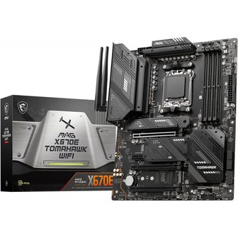  MSI MAG X670E TOMAHAWK WIFI 마더보드 ATX MB6167