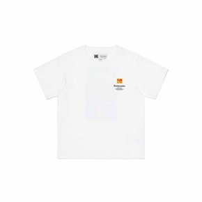 [공식](정상가 : 49,000원) 스테디움 클럽 에어로쿨 반팔 티셔츠 키즈 WHITE
