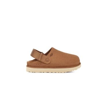 UGG [WOMEN] 클래식 스웨이드 클로그 (골든스타 클로그) 1664301501000