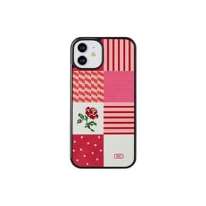 Patchwork Rose Cross Stitch Bumper Case_HC2477EP003M