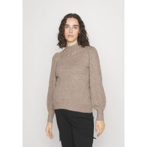 4033818 Vero Moda Maternity VMMDOFFY - Jumper brown lentil melange