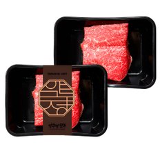 압구정한우 [냉장] 1++등급 한우 양지 300g+300g 투뿔한우 국거리용 수육 장조림용 차돌양지 양지머리 소고기 (근내지방도 7이상)