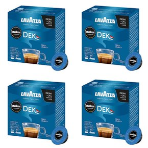 라바짜 디카페인 덱 크레모소 캡슐 커피 Lavazza Decaffeinated Dek Cremoso 16개입 4개