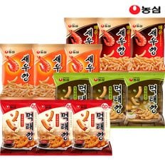 농심 먹태깡 고추장마요맛 3봉+먹태깡 3봉+새우깡3봉+매운새우깡3봉
