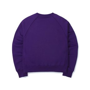 CUT XXL LOGO WOMENS TERRY SWEATSHIRTS 빈티지퍼플