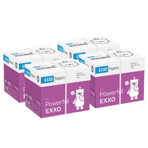 큐트베어 A4 복사용지(A4용지) 80g 2500매 4BOX