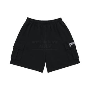 AE LOGO CARGO SHORT PANTS BLACK AE로고 카고 팬츠 블랙