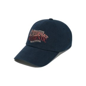 코지 핏 아트웍 레터링 로고 볼캡 Navy CO2507CA07NA