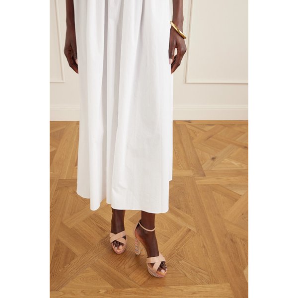 제니퍼 차만디 레오나르도 130 가죽 플랫폼 슬링백 샌들 46376663162985579