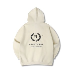 UNISEX LAUREL OVERSIZED HOODIE  CREAM