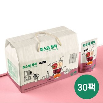  주스의정석 ABC주스 유기농 비트즙 양배추즙 사과즙100ml (30팩 1박스)