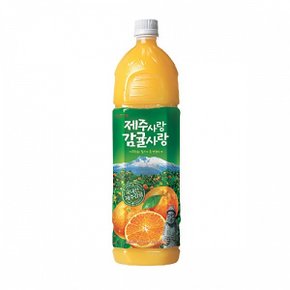 롯데 제주사랑 감귤사랑 1.5L 12펫