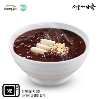 로뎀푸드 [DO603][서울마님죽]엄마의맛! 든든한 아침식사 단팥죽500g*3봉