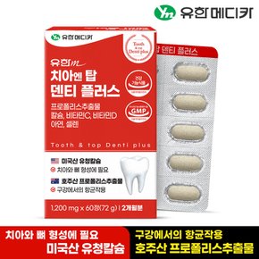 치아 엔 탑 덴티 플러스 60정x1개(2개월)