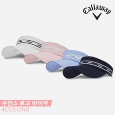 [캘러웨이정품]2022 캘러웨이 우먼스 로고 바이저(WOMENS LOGO VISOR) 골프모자[4COLORS][여성]